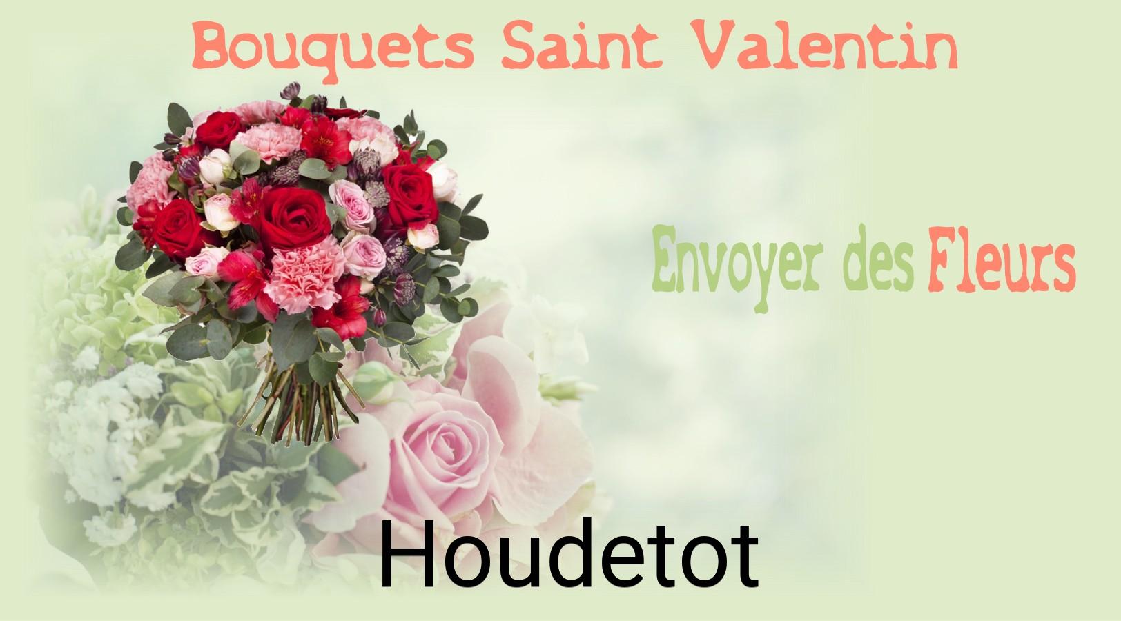 Roses de Saint-Valentin livrées à Houdetot